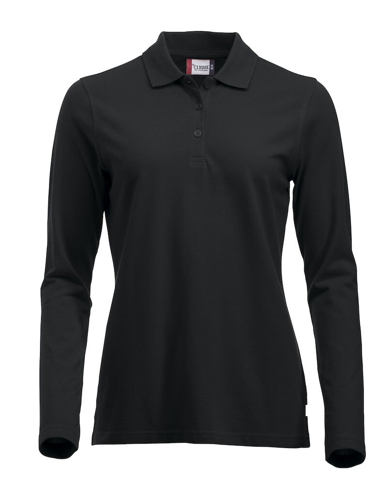 Polo Classic Marion L/S Clique noir