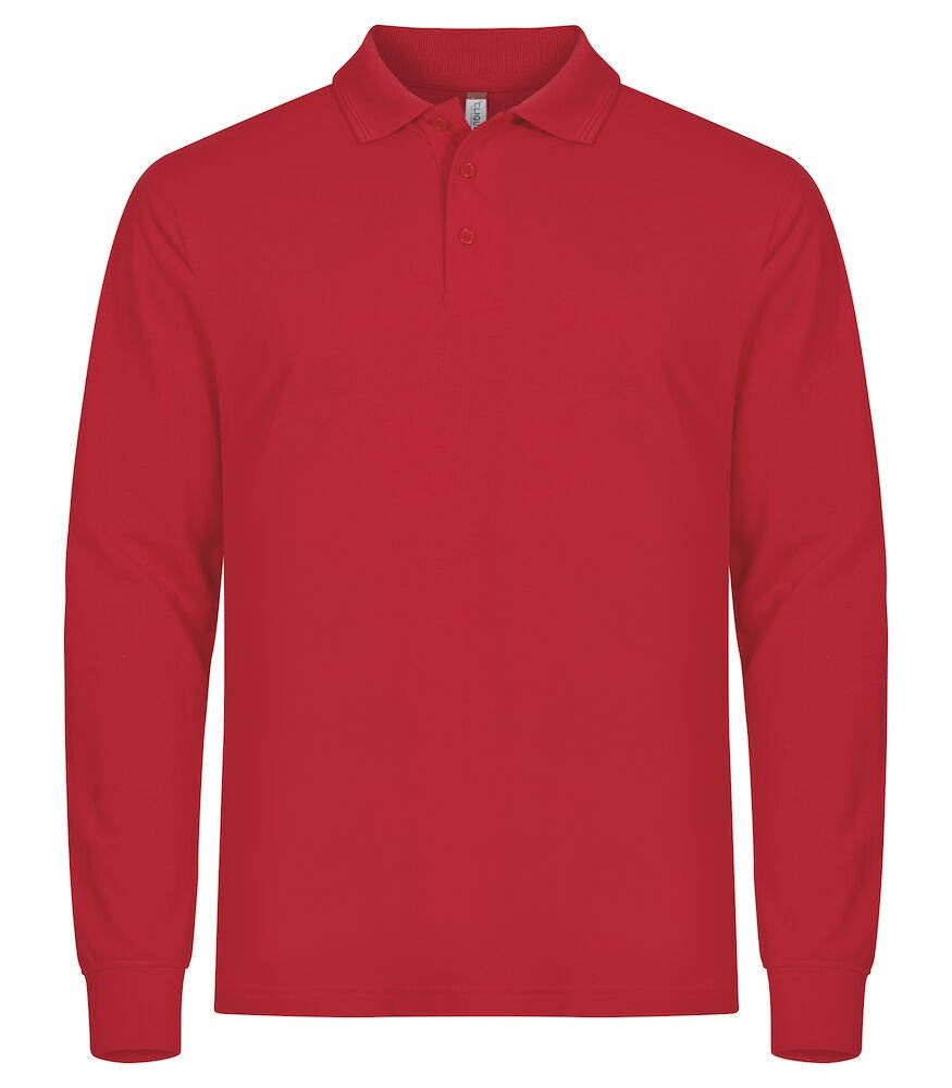 Polo Manhattan L/S Clique rouge