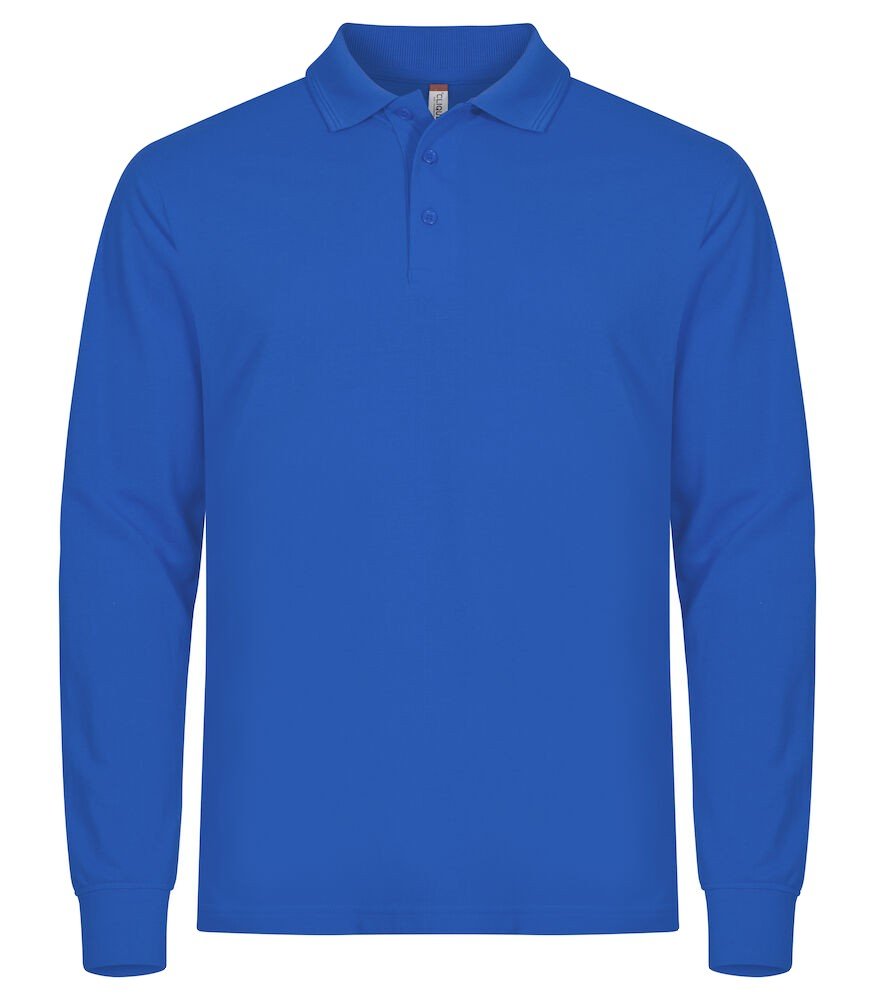Polo Manhattan L/S Clique bleu royal
