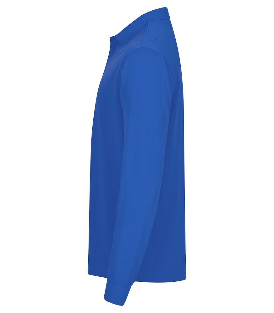 Polo Manhattan L/S Clique bleu royal - vue 3