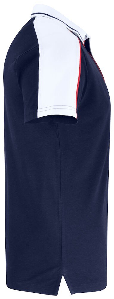 Polo Pittsford Clique bleu foncé - vue 3