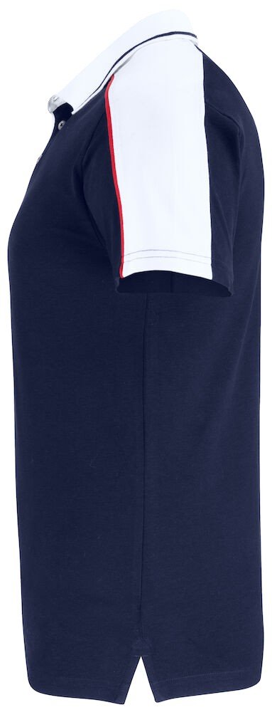 Polo Pittsford Clique bleu foncé - vue 4
