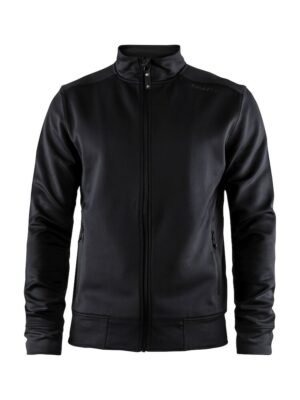 Sweatshirt Noble Zip Jacket M Craft noir