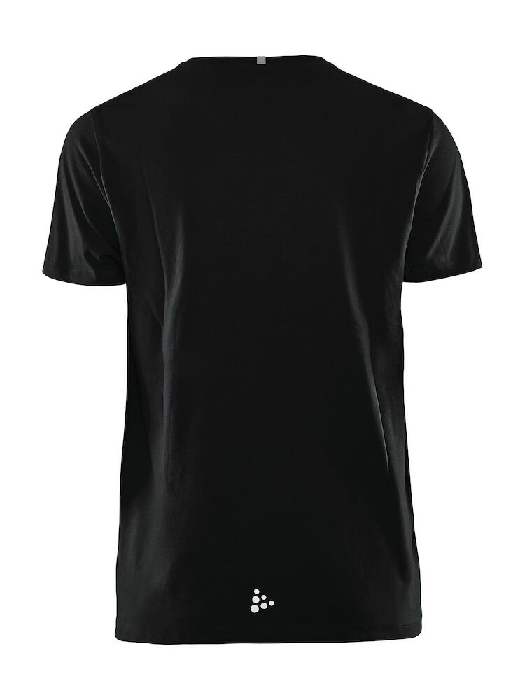 T-shirt Community Mix SS Tee M Craft noir - vue 2