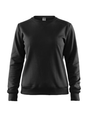 Pull Leisure Crewneck W Craft noir