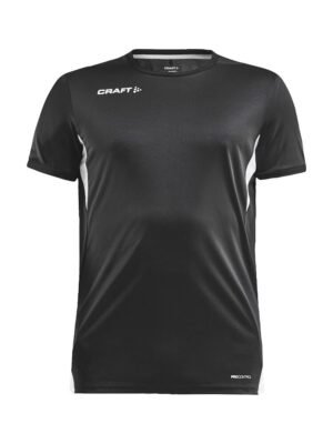 T-shirt PRO Control Impact SS Tee M Craft noir/blanc
