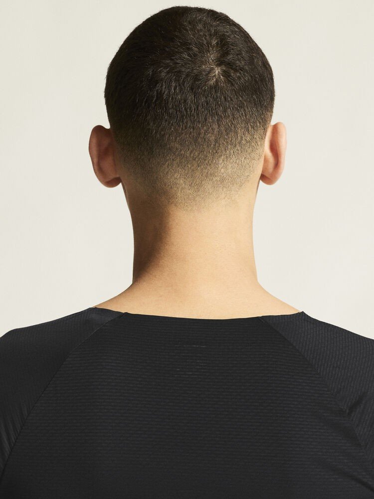 T-shirt PRO Dry Nanoweight SS M Craft noir - vue 4