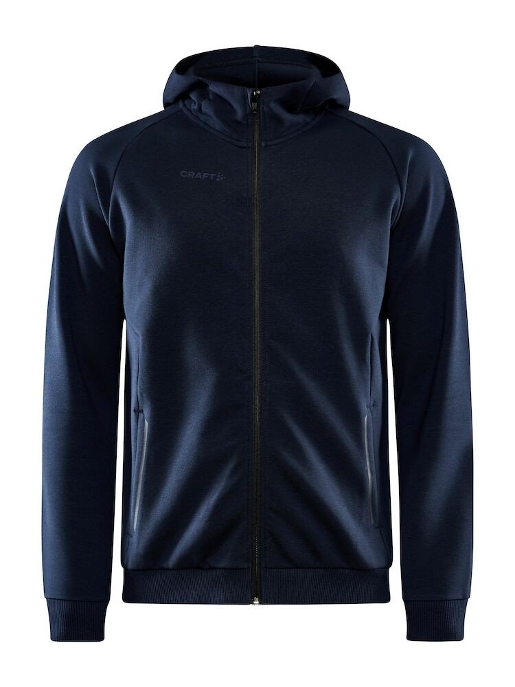Sweatshirt CORE Soul Full Zip Hood M Craft bleu marine foncé
