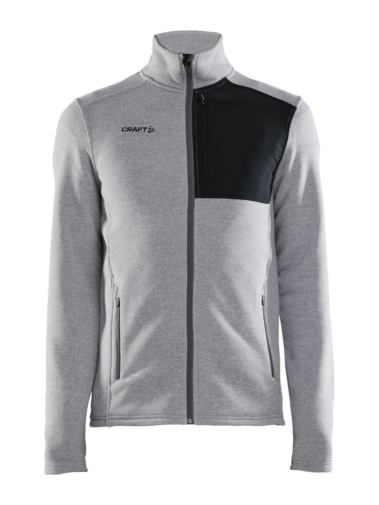 Veste de polaire ADV Explore Heavy Fleece Jacket M Craft grey melange/black