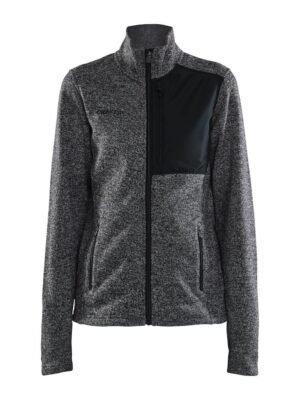 Veste de polaire ADV Explore Heavy Fleece Jacket W Craft noir mélange