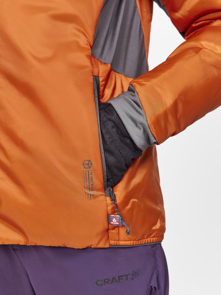 Manteaux ADV Explore Lightweight Jacket W Craft chestnut - vue 3
