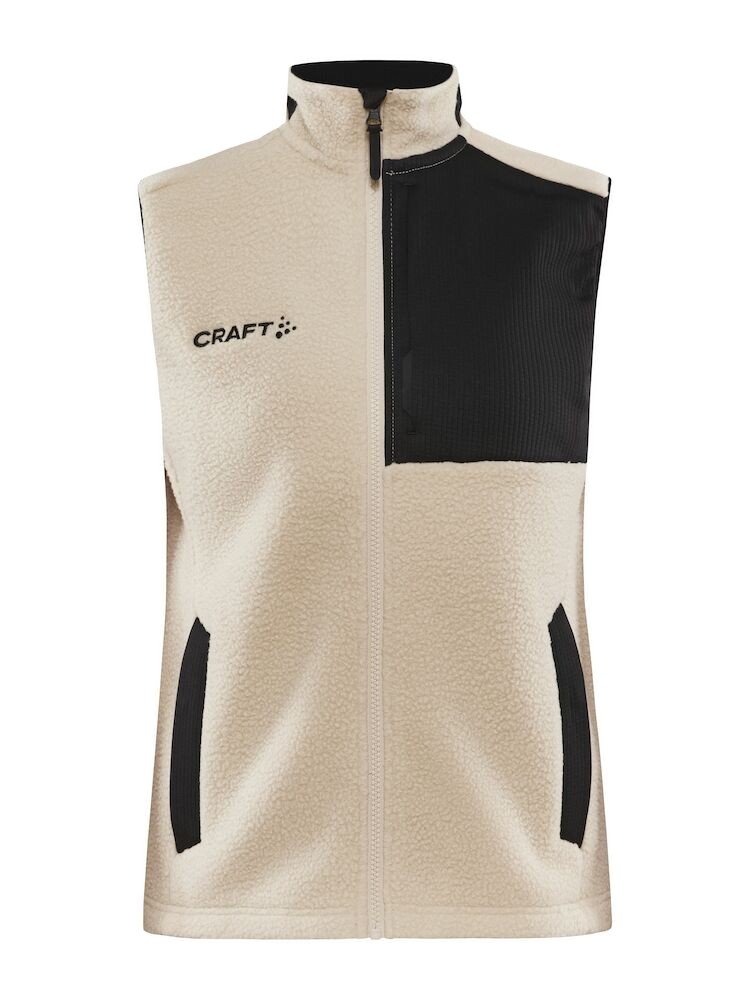 Veste ADV Explore Pile Fleece Vest W Craft ecru/black
