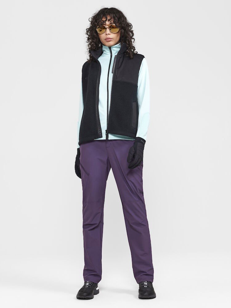 Veste ADV Explore Pile Fleece Vest W Craft noir - vue 3