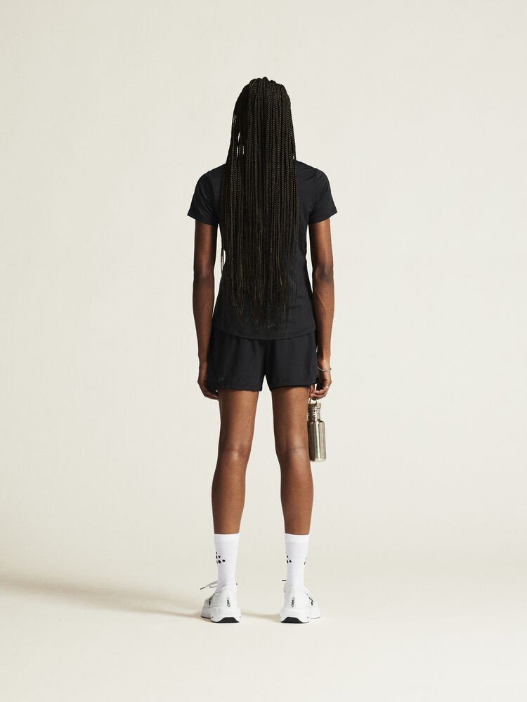 T-shirt ADV Essence SS Tee 2 W Craft noir - vue 2