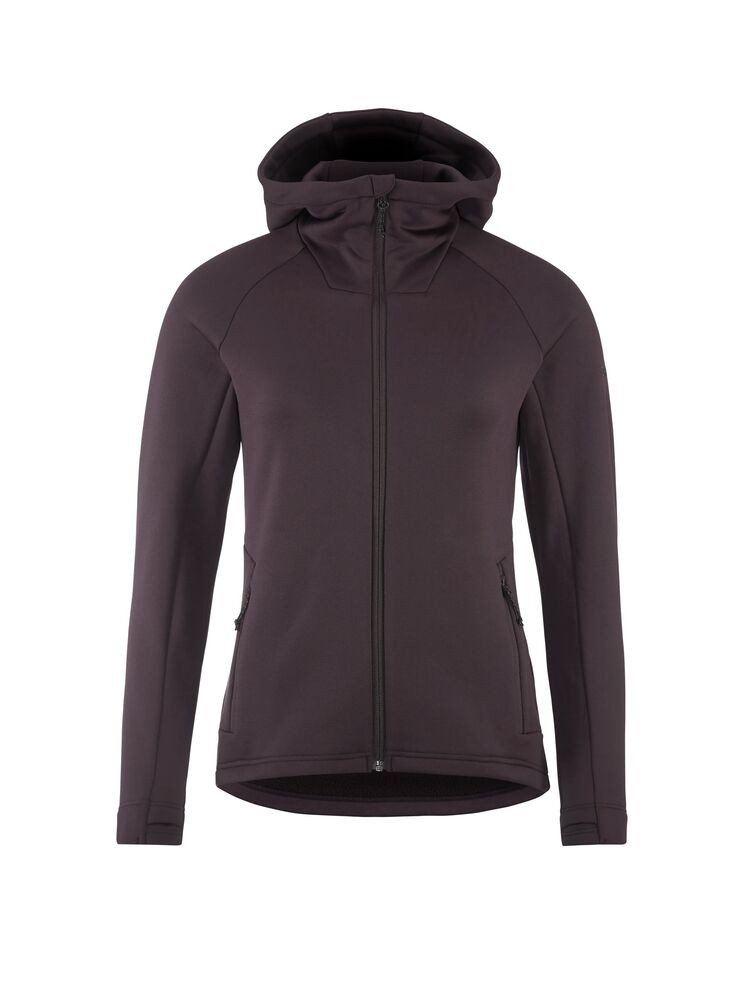 Veste de polaire ADV Explore Power Fleece Hood Jkt W Craft dk plum