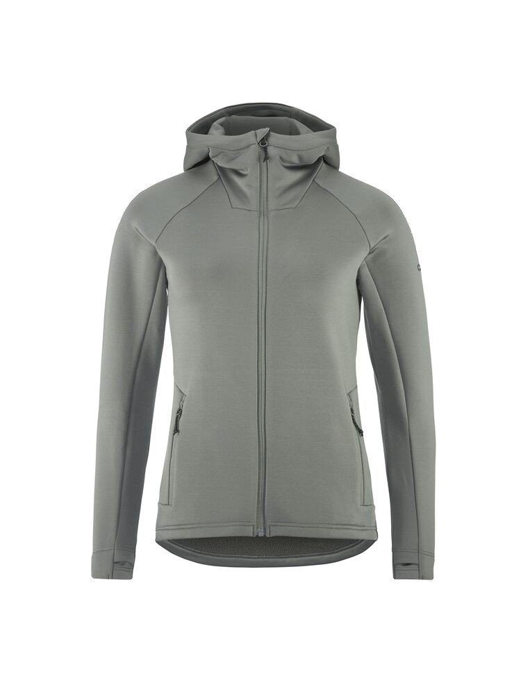 Veste de polaire ADV Explore Power Fleece Hood Jkt W Craft leaf