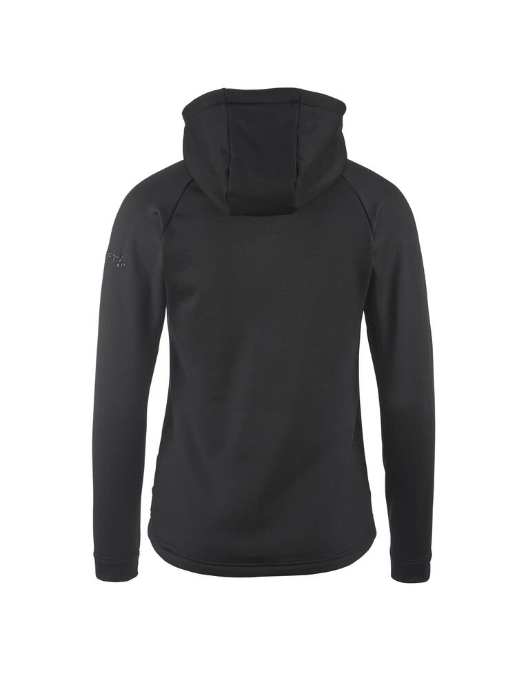 Veste de polaire ADV Explore Power Fleece Hood Jkt W Craft noir - vue 11