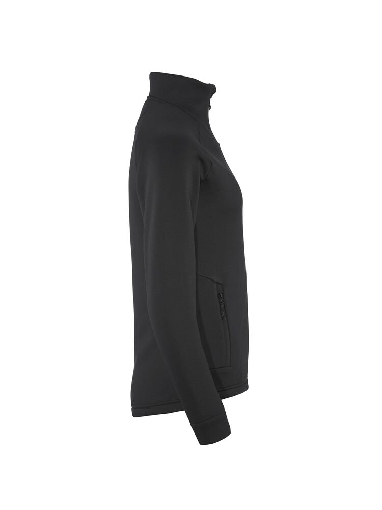 Veste de polaire ADV Explore Power Fleece Jkt W Craft noir - vue 10