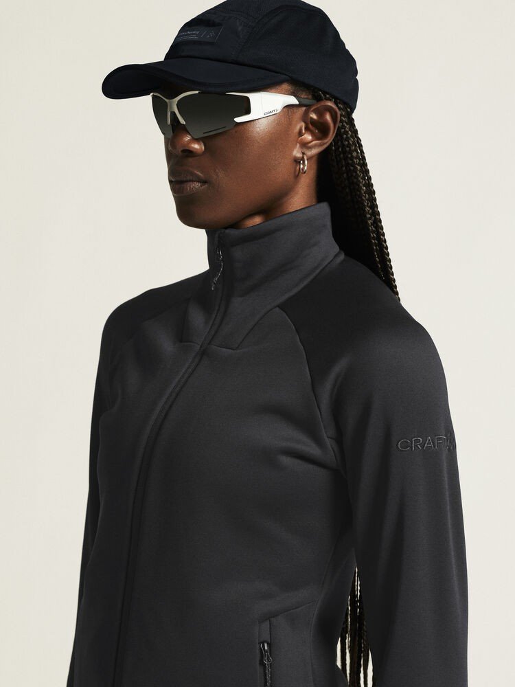 Veste de polaire ADV Explore Power Fleece Jkt W Craft noir - vue 9