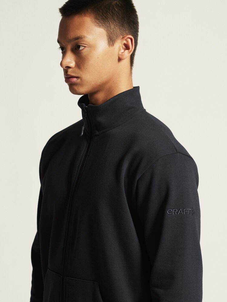 Manteaux Community 2.0 Zip Jacket M Craft noir - vue 6
