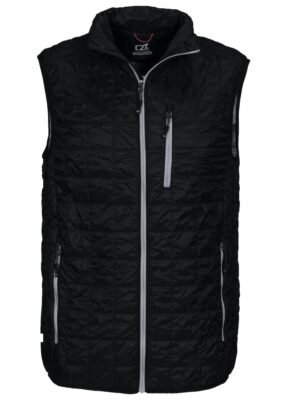 Veste de pluie Rainier Vest men Cutter & Buck noir