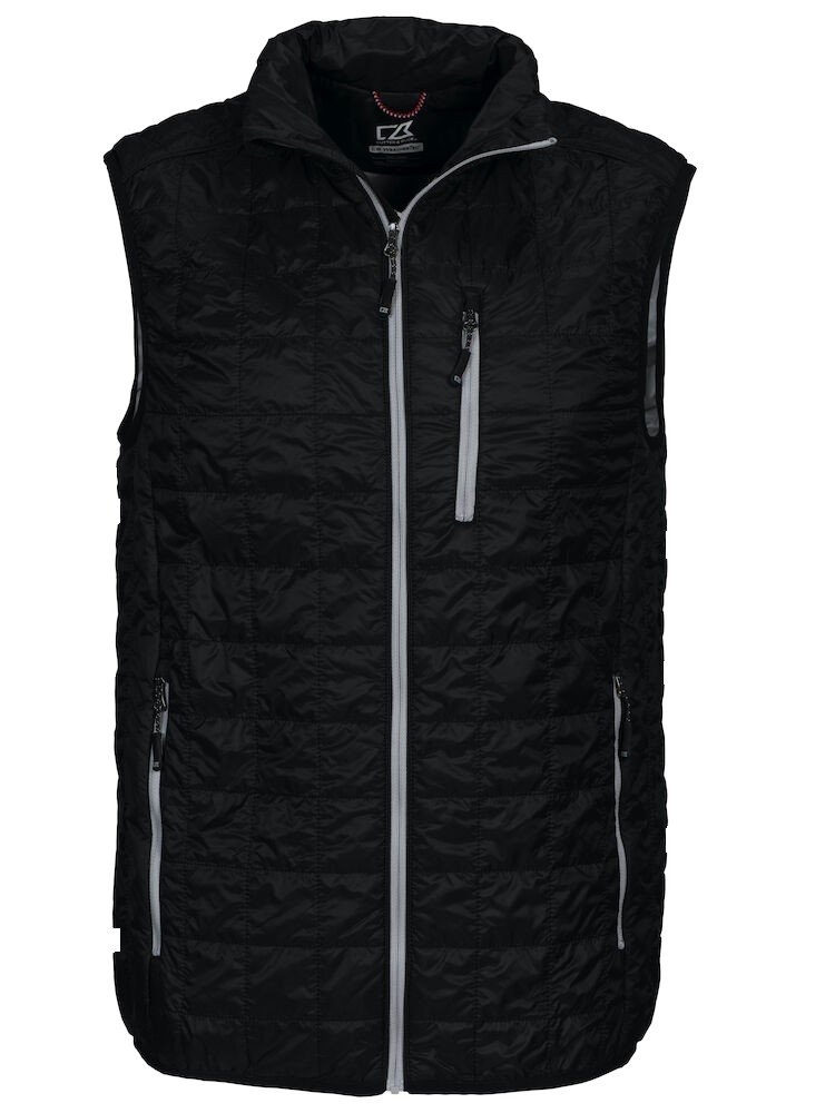 Veste de pluie Rainier Vest men Cutter & Buck noir