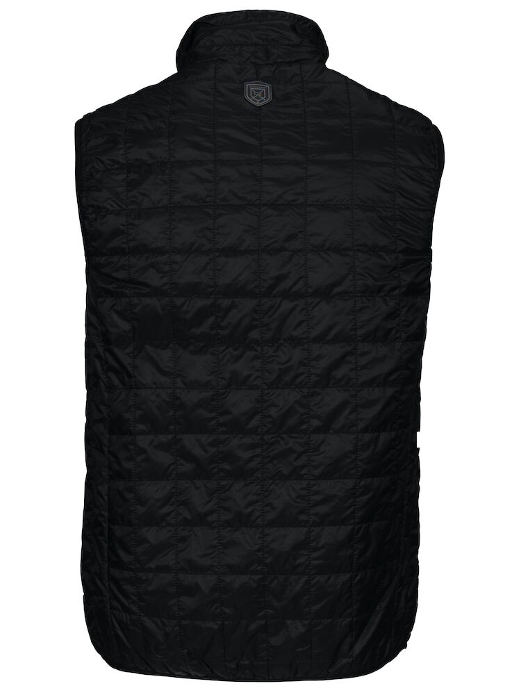 Veste de pluie Rainier Vest men Cutter & Buck noir - vue 4