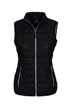 Veste de pluie Rainier Vest ladies Cutter & Buck noir