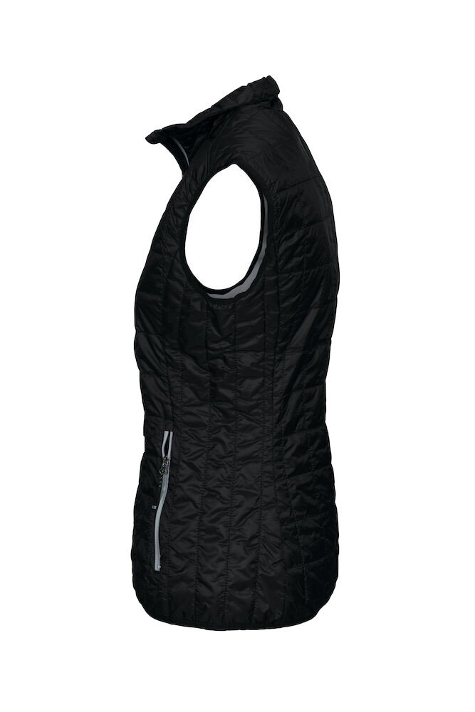 Veste de pluie Rainier Vest ladies Cutter & Buck noir - vue 3