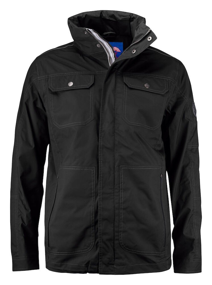 Veste de pluie Clearwater Rain Jacket men Cutter & Buck noir