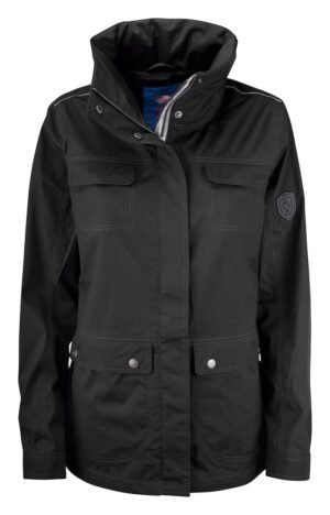 Manteaux Clearwater Rain Jacket ladies Cutter & Buck noir