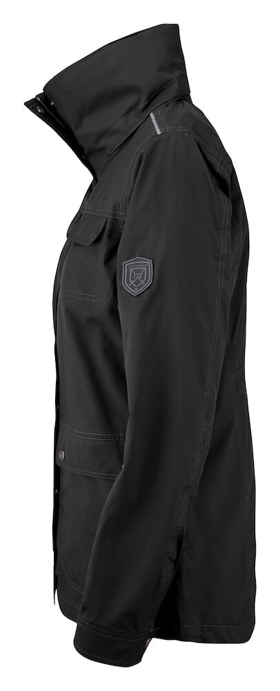 Manteaux Clearwater Rain Jacket ladies Cutter & Buck noir - vue 3