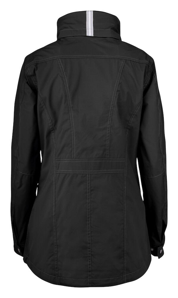 Manteaux Clearwater Rain Jacket ladies Cutter & Buck noir - vue 4