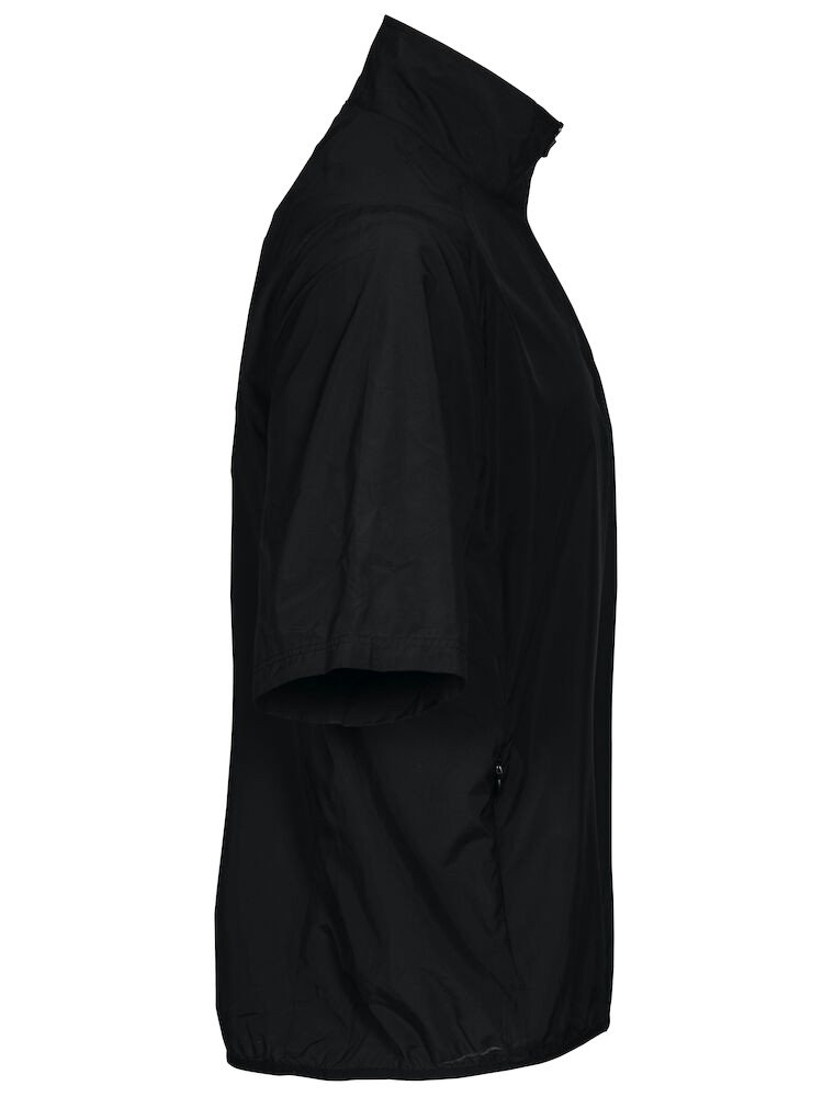 Manteaux La Push Half Zip SS Jacket Cutter & Buck noir - vue 2