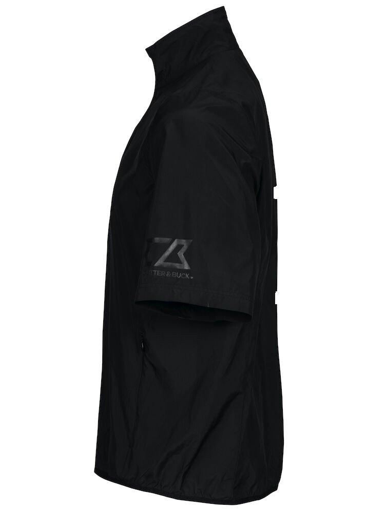 Manteaux La Push Half Zip SS Jacket Cutter & Buck noir - vue 3