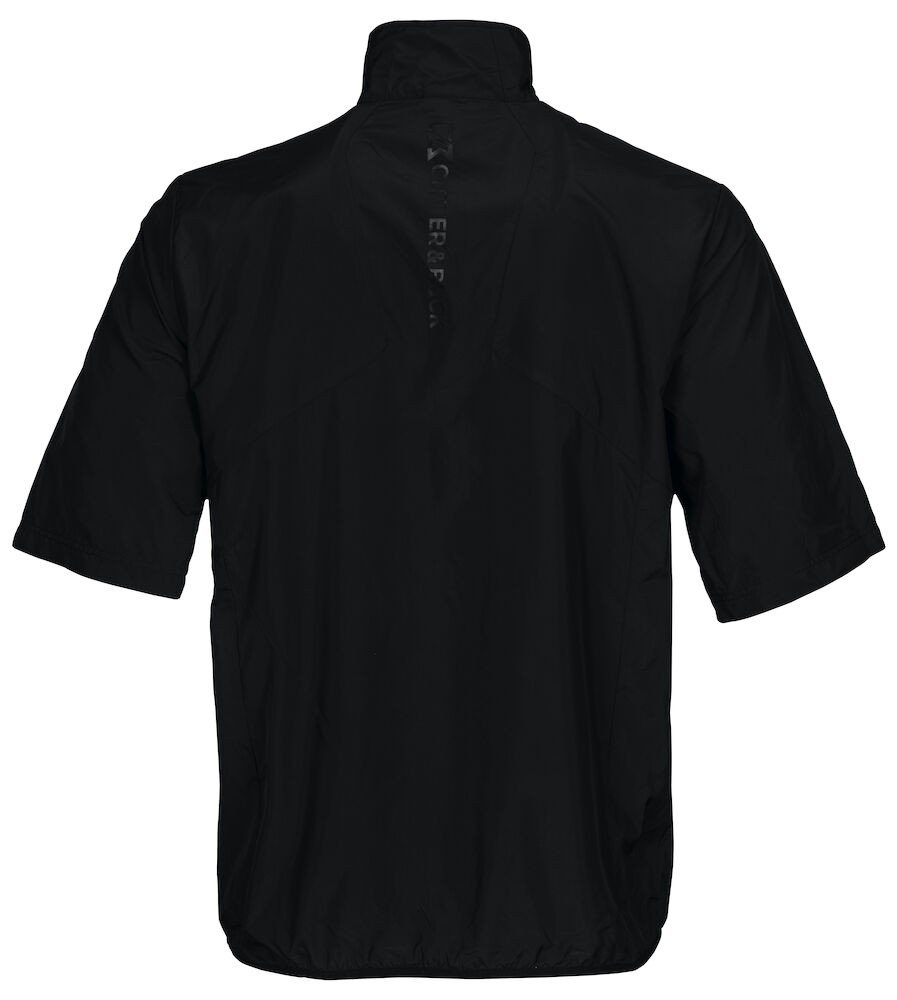 Manteaux La Push Half Zip SS Jacket Cutter & Buck noir - vue 4