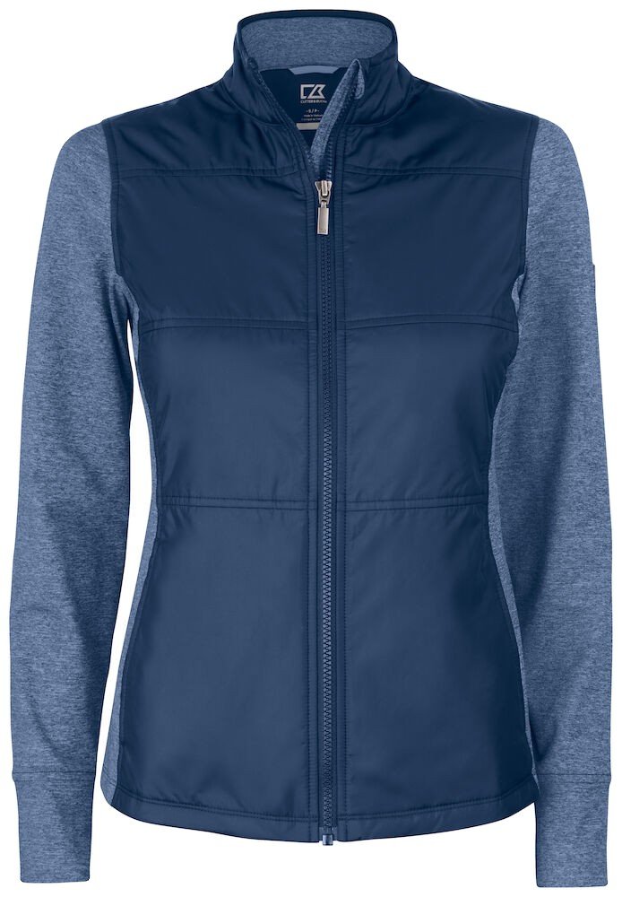 Manteaux Stealth Jacket ladies Cutter & Buck bleu foncé