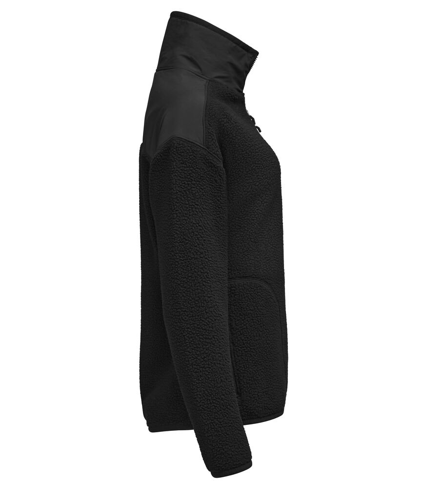 Manteaux Cascade Sherpa Fleece Ladies Cutter & Buck noir - vue 2