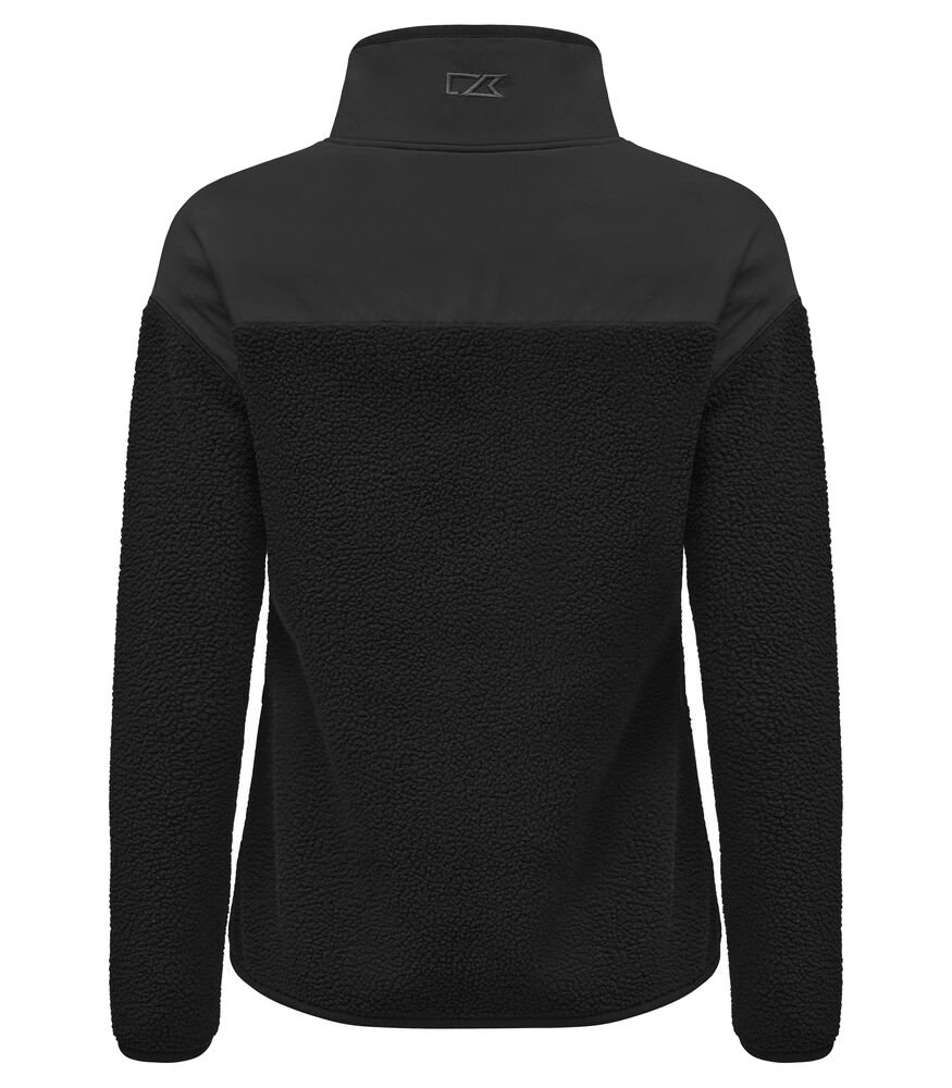 Manteaux Cascade Sherpa Fleece Ladies Cutter & Buck noir - vue 4