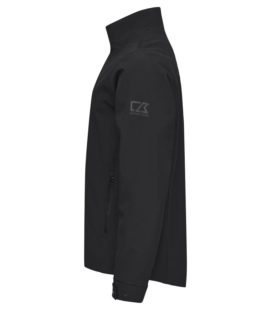 Manteaux Wedderburn Short Jacket Men Cutter & Buck noir - vue 3