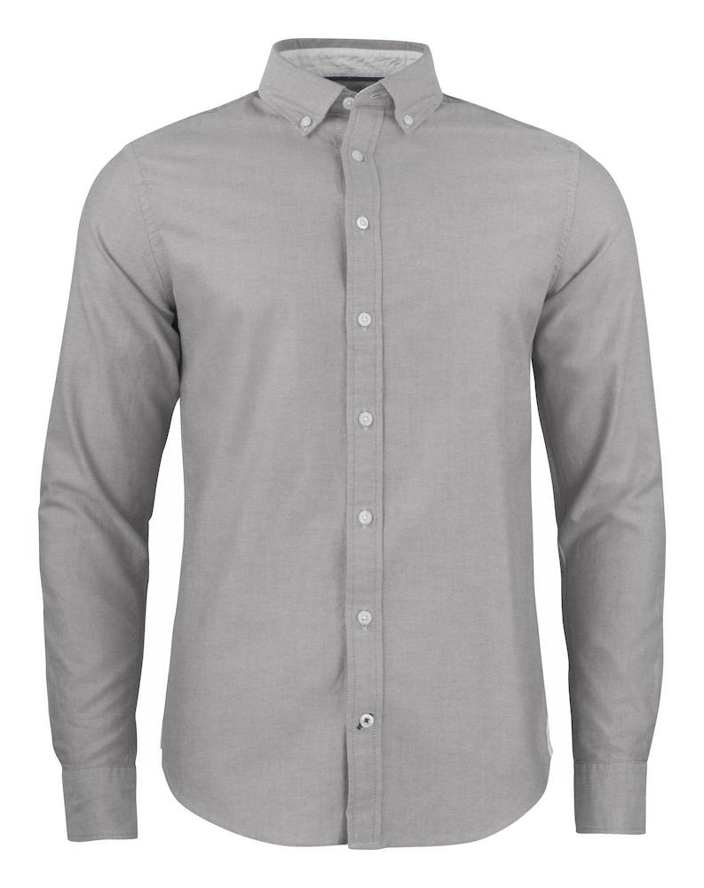 Chemise Belfair Oxford Shirt men Cutter & Buck gris