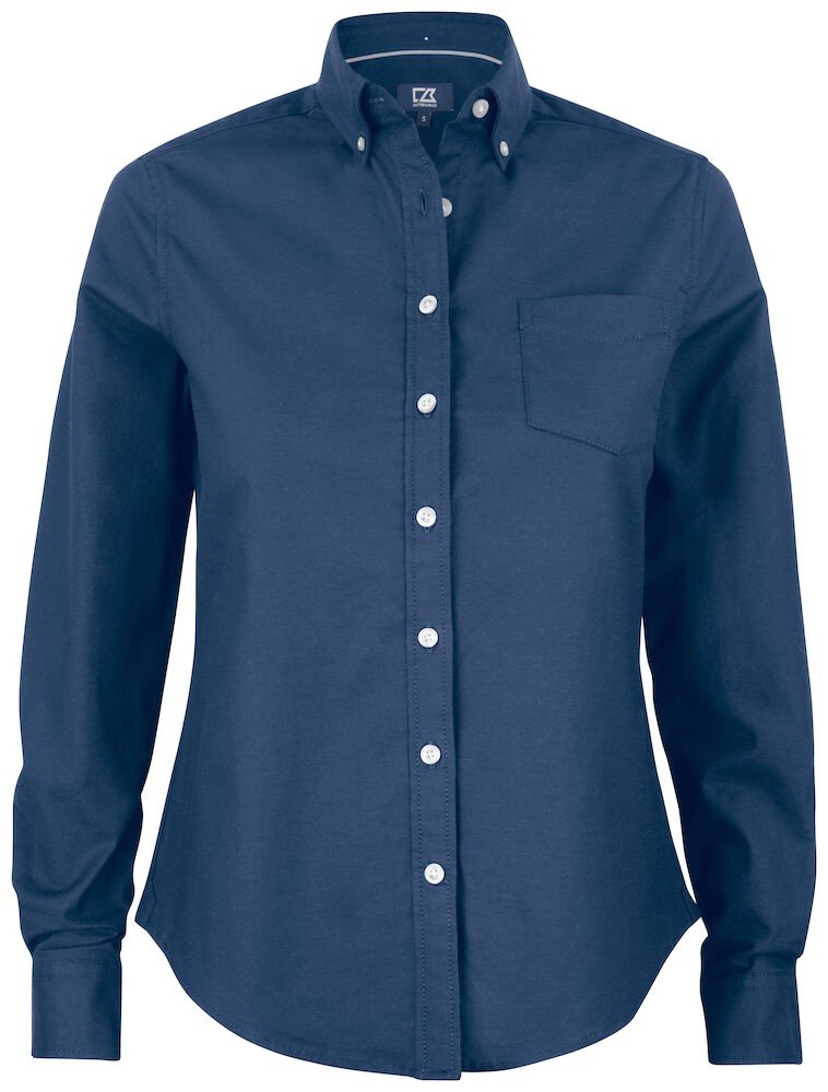 Chemise Hansville Shirt ladies Cutter & Buck bleu foncé