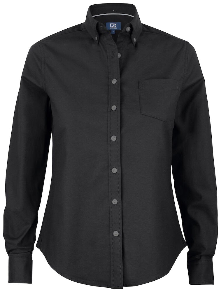 Chemise Hansville Shirt ladies Cutter & Buck noir