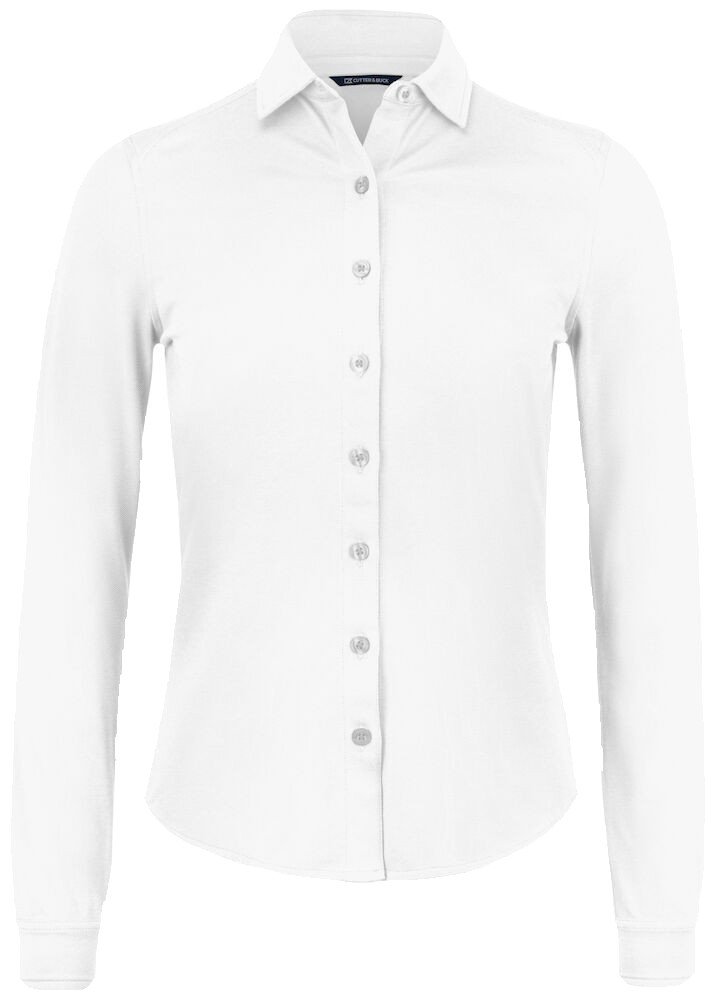 Chemise Advantage Shirt ladies Cutter & Buck blanc