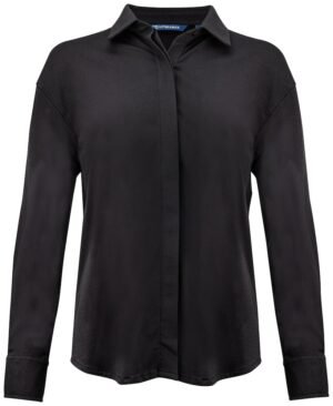 Chemise Hedley Stretch Shirt Ladies Cutter & Buck noir
