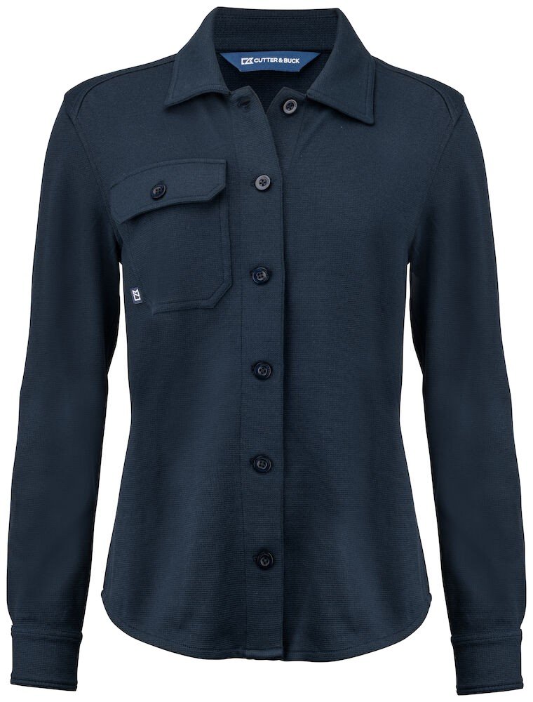 Chemise Advantage Leisure shirt Ladies Cutter & Buck bleu foncé