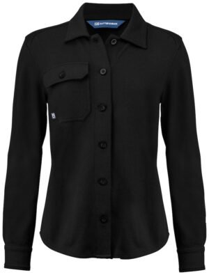 Chemise Advantage Leisure shirt Ladies Cutter & Buck noir