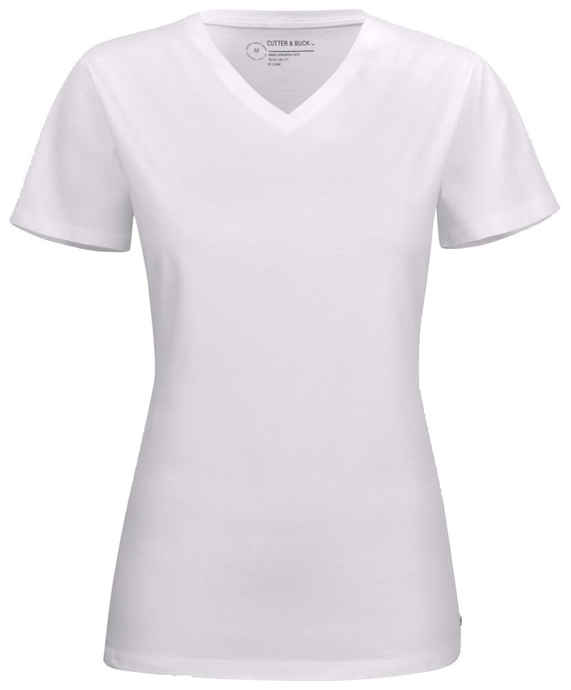 T-shirt Manzanita T-shirt ladies Cutter & Buck blanc