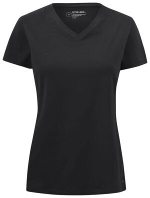 T-shirt Manzanita T-shirt ladies Cutter & Buck noir
