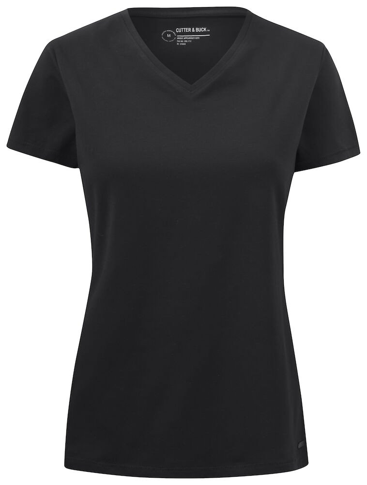 T-shirt Manzanita T-shirt ladies Cutter & Buck noir
